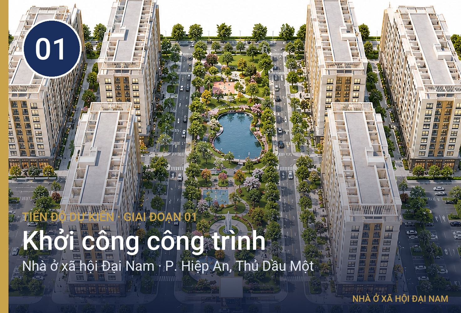 Giai đoạn 01 – Khởi công công trình